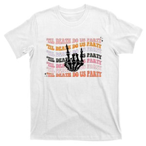 Halloween Til Death Do Us Party Bachelorette Matching T-Shirt