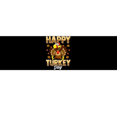 Happy Turkey Day Shirt Thanksgiving Day Holiday Gift Bumper Sticker