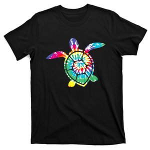 Hawaiian Tie Dye Sea Turtle Cute Sea Turtle Lover Men Women T-Shirt