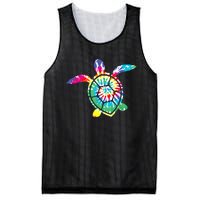 Hawaiian Tie Dye Sea Turtle Cute Sea Turtle Lover Men Women Mesh Reversible Basketball Jersey Tank