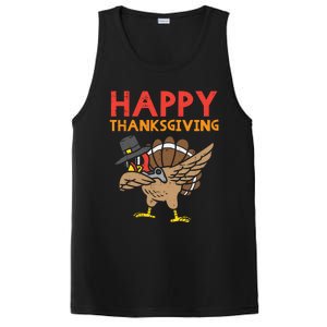 Happy Thanksgiving Dabbing Turkey Gamer Gaming Gift PosiCharge Competitor Tank