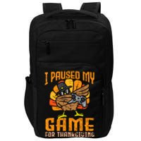 Happy Thanksgiving Dabbing Gamer Turkey Impact Tech Backpack