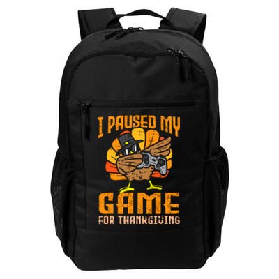 Happy Thanksgiving Dabbing Gamer Turkey Daily Commute Backpack