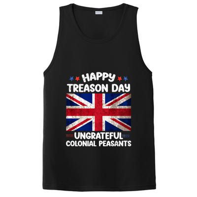 Happy Treason Day Ungrateful Colonial Peasants 4th Of July PosiCharge Competitor Tank