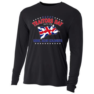 Happy Traitors Day (Humorous Independence Day) Cooling Performance Long Sleeve Crew