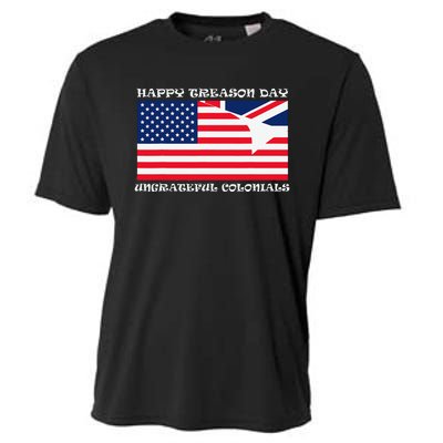 Happy Treason Day Ungrateful Colonials Cooling Performance Crew T-Shirt