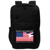 Happy Treason Day Ungrateful Colonials Impact Tech Backpack