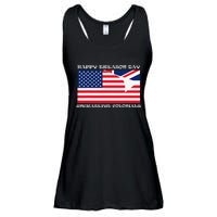 Happy Treason Day Ungrateful Colonials Ladies Essential Flowy Tank