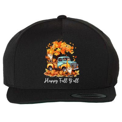 Happy Thanksgiving Dabbing Turkey Day  Wool Snapback Cap