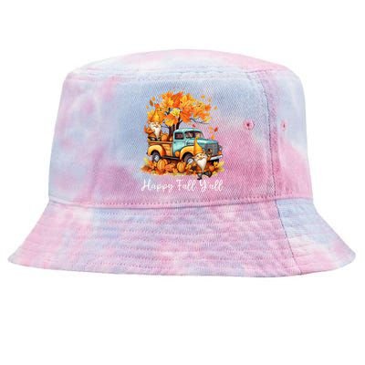 Happy Thanksgiving Dabbing Turkey Day  Tie-Dyed Bucket Hat