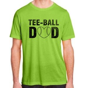 Humor Tball Dad Tmeaningful Giftball Dad Tee Ball Daddy Sport Fathers Gift Adult ChromaSoft Performance T-Shirt