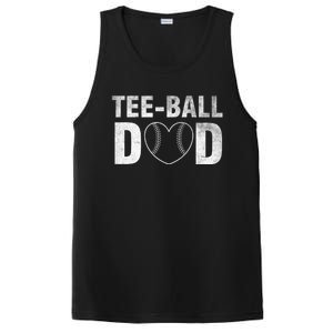 Humor Tball Dad Tmeaningful Giftball Dad Tee Ball Daddy Sport Fathers Gift PosiCharge Competitor Tank