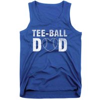 Humor Tball Dad Tmeaningful Giftball Dad Tee Ball Daddy Sport Fathers Gift Tank Top