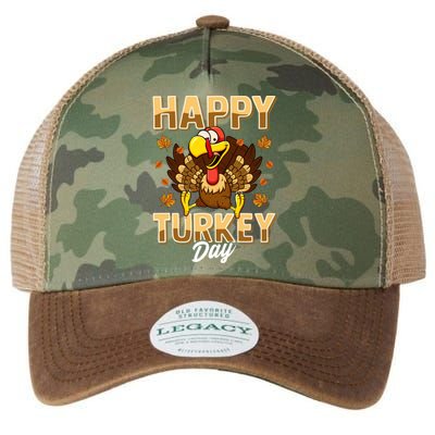 Happy Turkey Day Gift Thanksgiving Day Gift Holiday Gift Legacy Tie Dye Trucker Hat