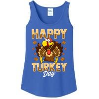 Happy Turkey Day Gift Thanksgiving Day Gift Holiday Gift Ladies Essential Tank