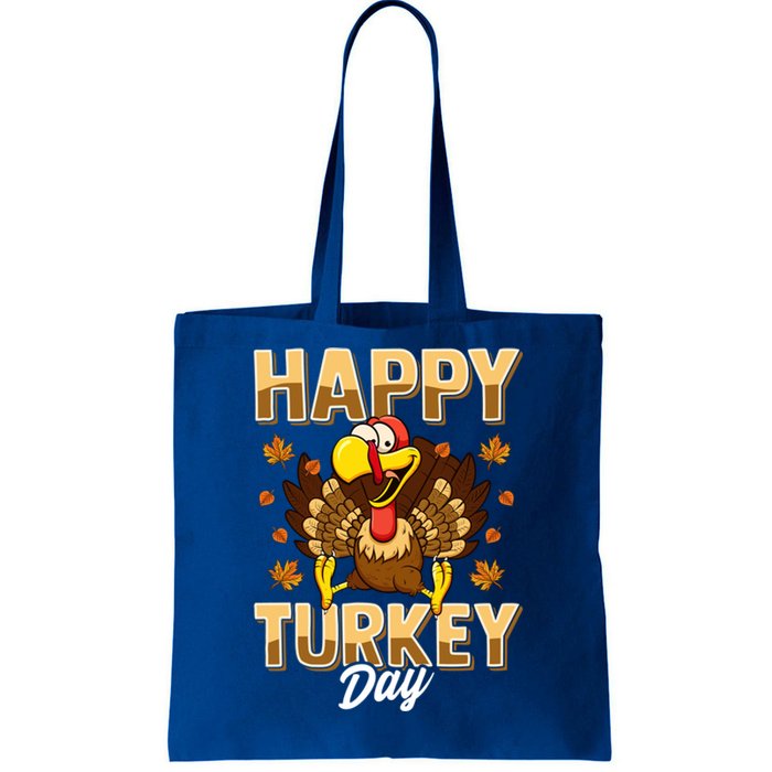 Happy Turkey Day Gift Thanksgiving Day Gift Holiday Gift Tote Bag