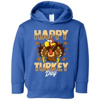 Happy Turkey Day Gift Thanksgiving Day Gift Holiday Gift Toddler Hoodie