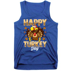 Happy Turkey Day Gift Thanksgiving Day Gift Holiday Gift Tank Top