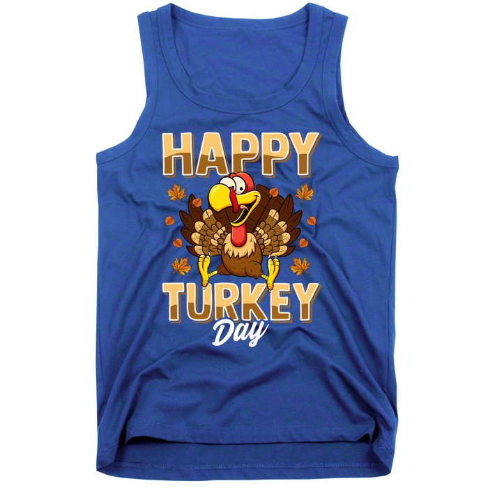 Happy Turkey Day Gift Thanksgiving Day Gift Holiday Gift Tank Top