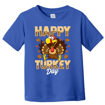 Happy Turkey Day Gift Thanksgiving Day Gift Holiday Gift Toddler T-Shirt