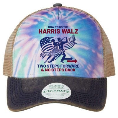 How To Do The Harris Walz Two Steps Forward And No Steps Back Legacy Tie Dye Trucker Hat