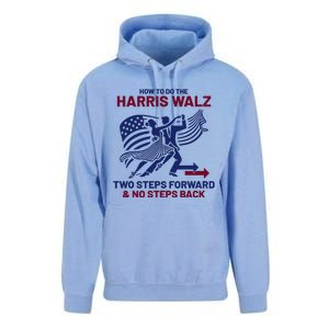 How To Do The Harris Walz Two Steps Forward And No Steps Back Unisex Surf Hoodie