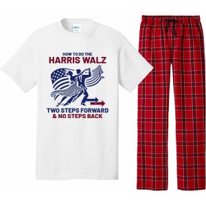 How To Do The Harris Walz Two Steps Forward And No Steps Back Pajama Set