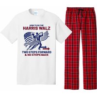 How To Do The Harris Walz Two Steps Forward And No Steps Back Pajama Set