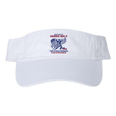 How To Do The Harris Walz Two Steps Forward And No Steps Back Valucap Bio-Washed Visor