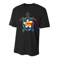 Hawaiian Tie Dye Sea Turtle Hawaii For Men And Women Youth Performance Sprint T-Shirt