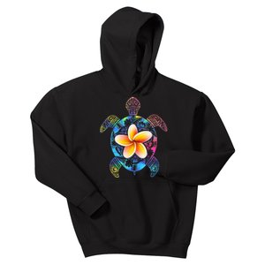 Hawaiian Tie Dye Sea Turtle Hawaii For Men And Women Kids Hoodie