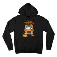 Happy Thanksgiving Day Turkey School Bus Driver Gifts Hoodie