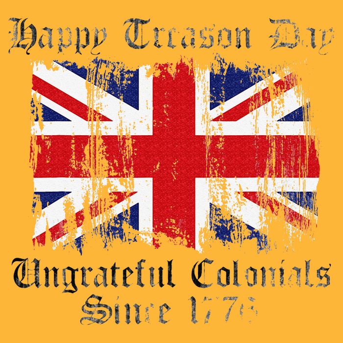 Happy Treason Day Ungrateful Colonials 1776 4th of July Pom Pom 12in Knit Beanie