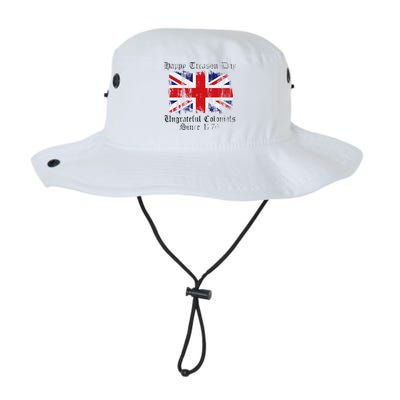 Happy Treason Day Ungrateful Colonials 1776 4th of July Bucket Hat