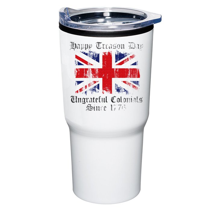 Happy Treason Day Ungrateful Colonials 1776 4th of July Tumbler