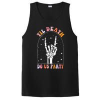 Halloween Til Death Do Us Party Retro Bachelorette Matching PosiCharge Competitor Tank