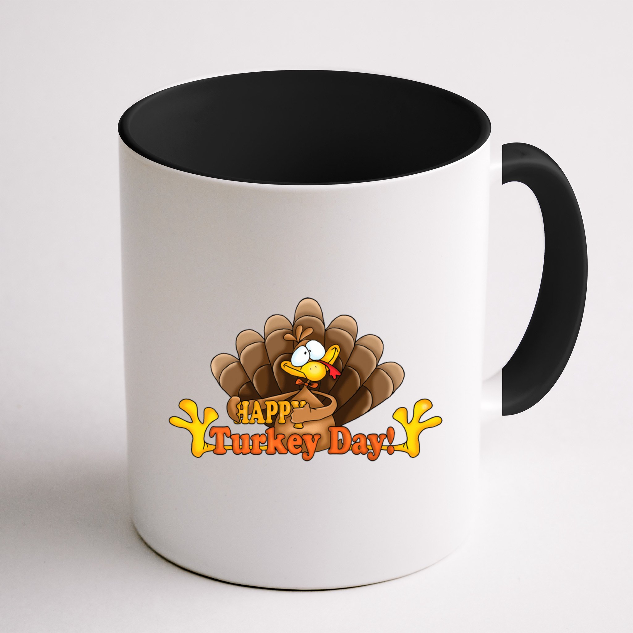 Happy Turkey Day Funny Thanksgiving Mug