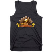 Happy Turkey Day Funny Thanksgiving Tank Top