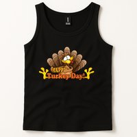 Happy Turkey Day Funny Thanksgiving Tank Top
