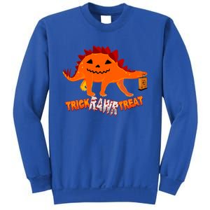 Halloween TRex Dinosaur Trick Rawr Treat Gift Funny Gift Sweatshirt