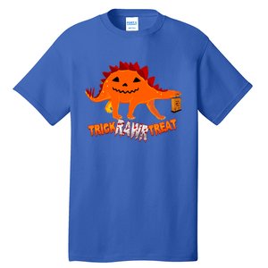 Halloween TRex Dinosaur Trick Rawr Treat Gift Funny Gift Tall T-Shirt