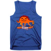 Halloween TRex Dinosaur Trick Rawr Treat Gift Funny Gift Tank Top