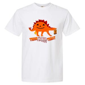 Halloween TRex Dinosaur Trick Rawr Treat Gift Funny Gift Garment-Dyed Heavyweight T-Shirt