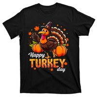 Happy Turkey Day Fall Autumn Thanksgiving T-Shirt