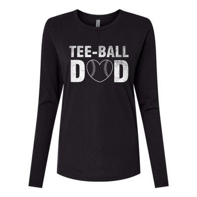 Humor Tball Dad Tcool Giftball Dad Tee Ball Daddy Sport Fathers Gift Womens Cotton Relaxed Long Sleeve T-Shirt