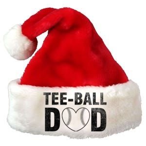 Humor Tball Dad Tcool Giftball Dad Tee Ball Daddy Sport Fathers Gift Premium Christmas Santa Hat