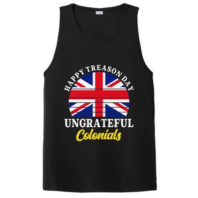 Happy Treason Day Ungrateful Colonials 4th Of July PosiCharge Competitor Tank