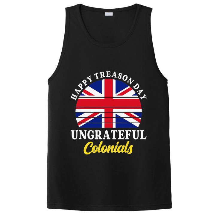 Happy Treason Day Ungrateful Colonials 4th Of July PosiCharge Competitor Tank