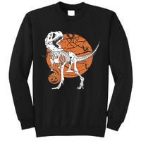 Halloween TRex Dinosaur Skeleton Sweatshirt