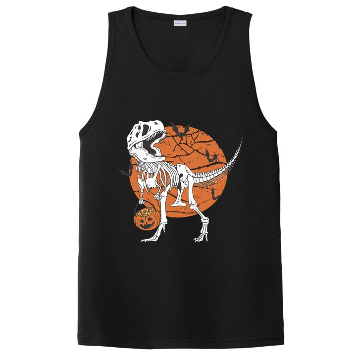 Halloween TRex Dinosaur Skeleton PosiCharge Competitor Tank